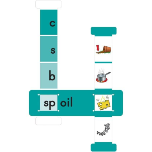 Word Building Sliders phonics game