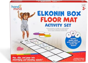 Elkonin Box Floor Mat phonics activity