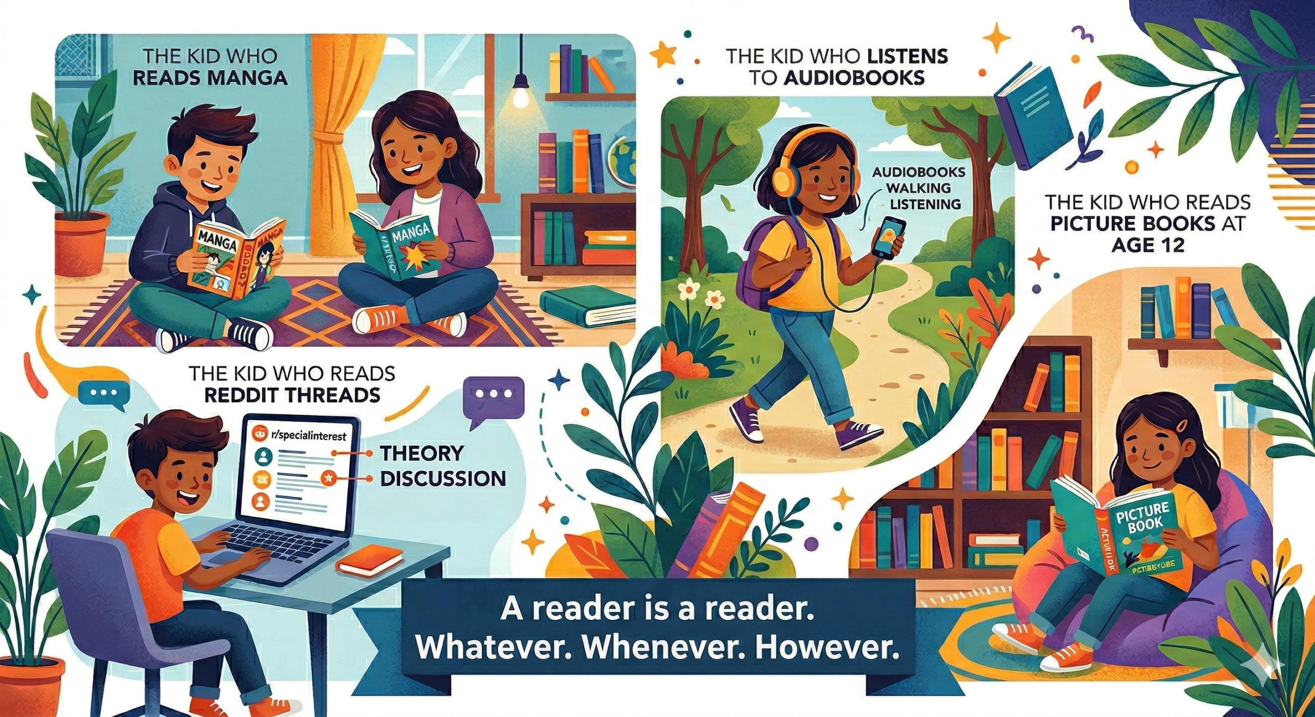 Your Kid Doesn’t Read for Fun Anymore (and It’s Not Just Screens)