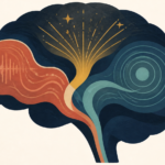 Brain with overlapping reading, attention, and advanced-strength pathways