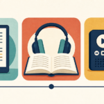 Accessible ebook, narrated book, and audio and braille service formats